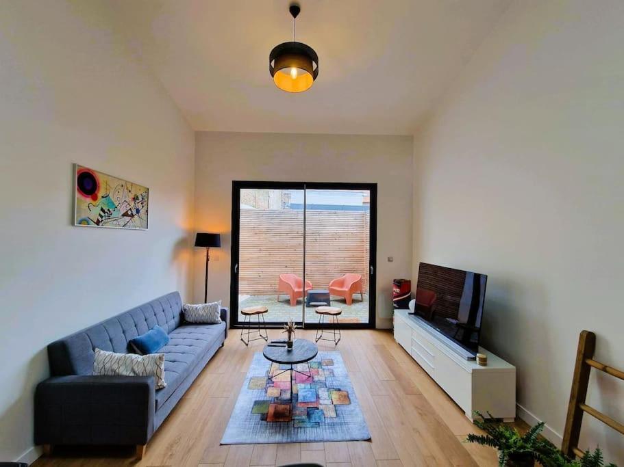 Le Bellay ¤ 2 Chambres ¤ Cour ¤10 Mins Centre¤ Amiens Bagian luar foto